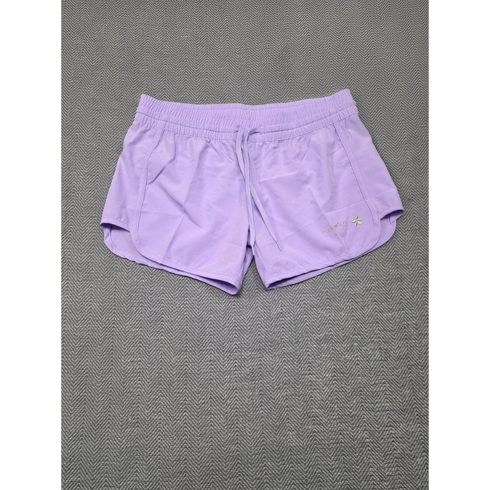 Raya Sun Womens Purple Dolphin Hem Athletic Running Shorts Size S Small Lavender - Picture 1 of 11